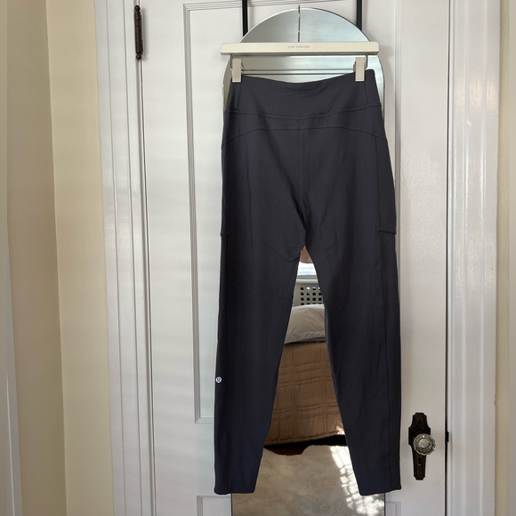 Lululemon legging joggers, Grey, Size 8 - Picture 2 of 4